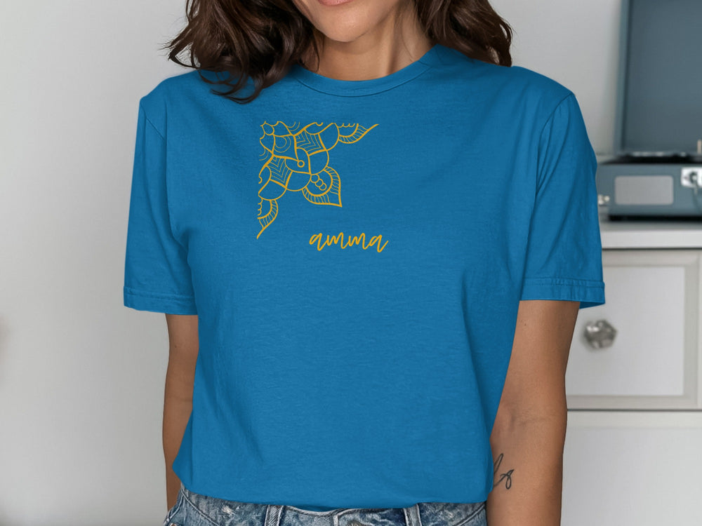 Amma Graphic T-Shirt with Artistic Design