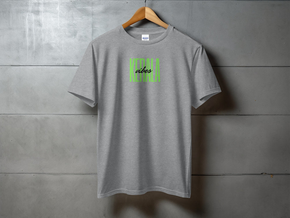 Vibes Graphic Short Sleeve Grey T-shirt Product