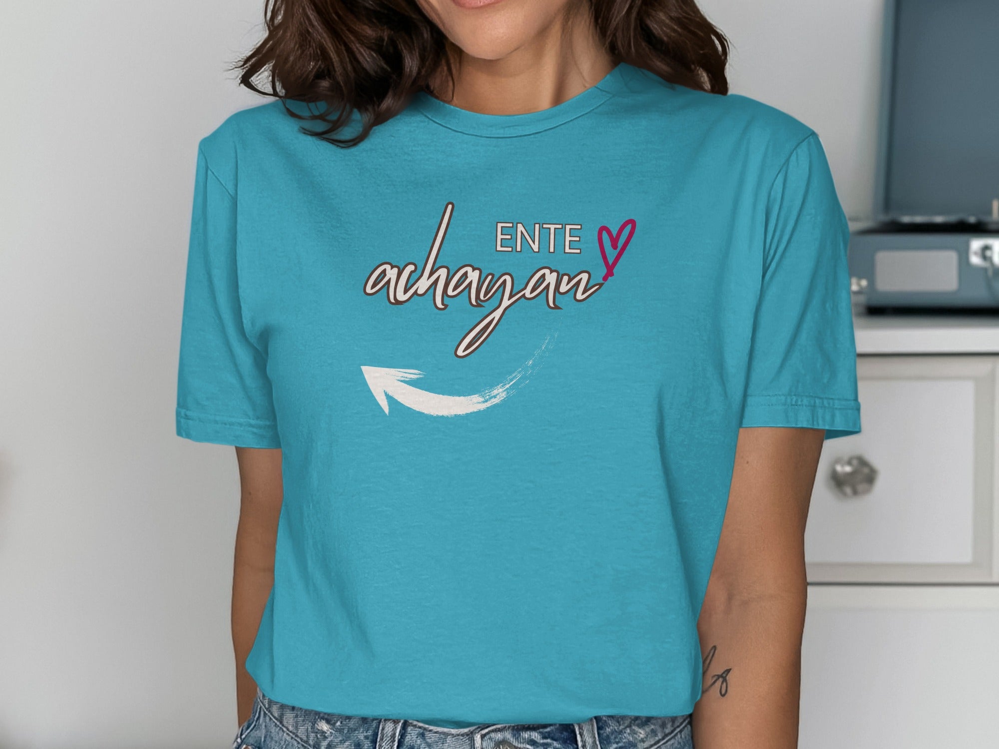 Ente Achayan Graphic Top Casual Statement Shirt