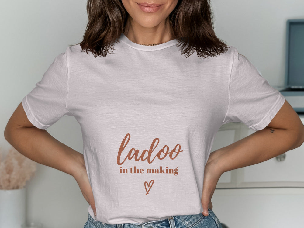 Ladoo in the Making Graphic Tee for Food Lovers