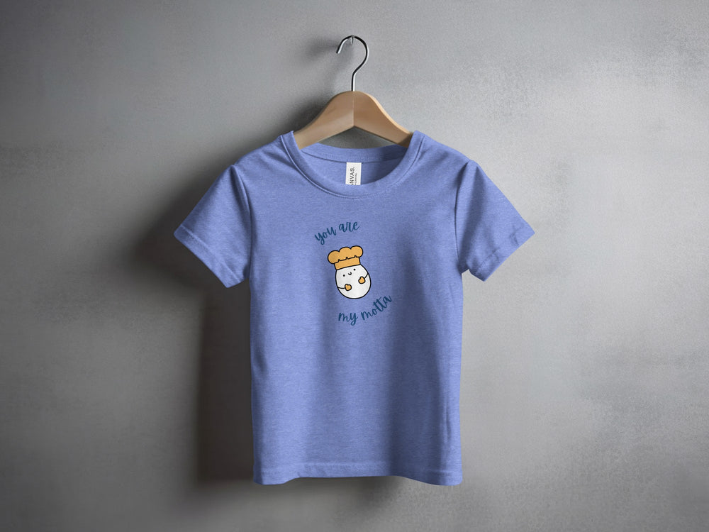 Cute Blue You Are My Main T-shirt for Kids Clothing