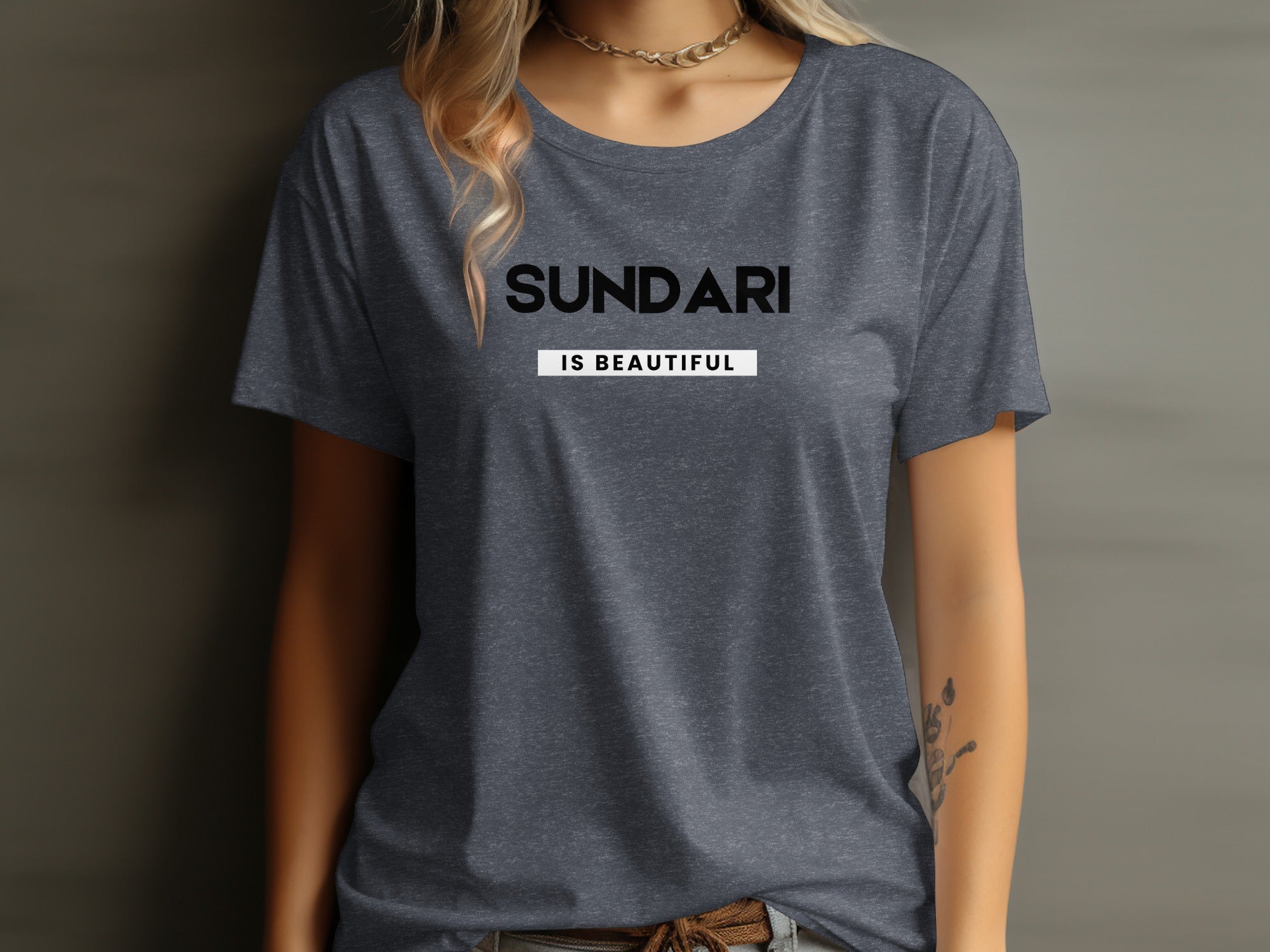 Sundari Is Beautiful Graphic Tee Shirt