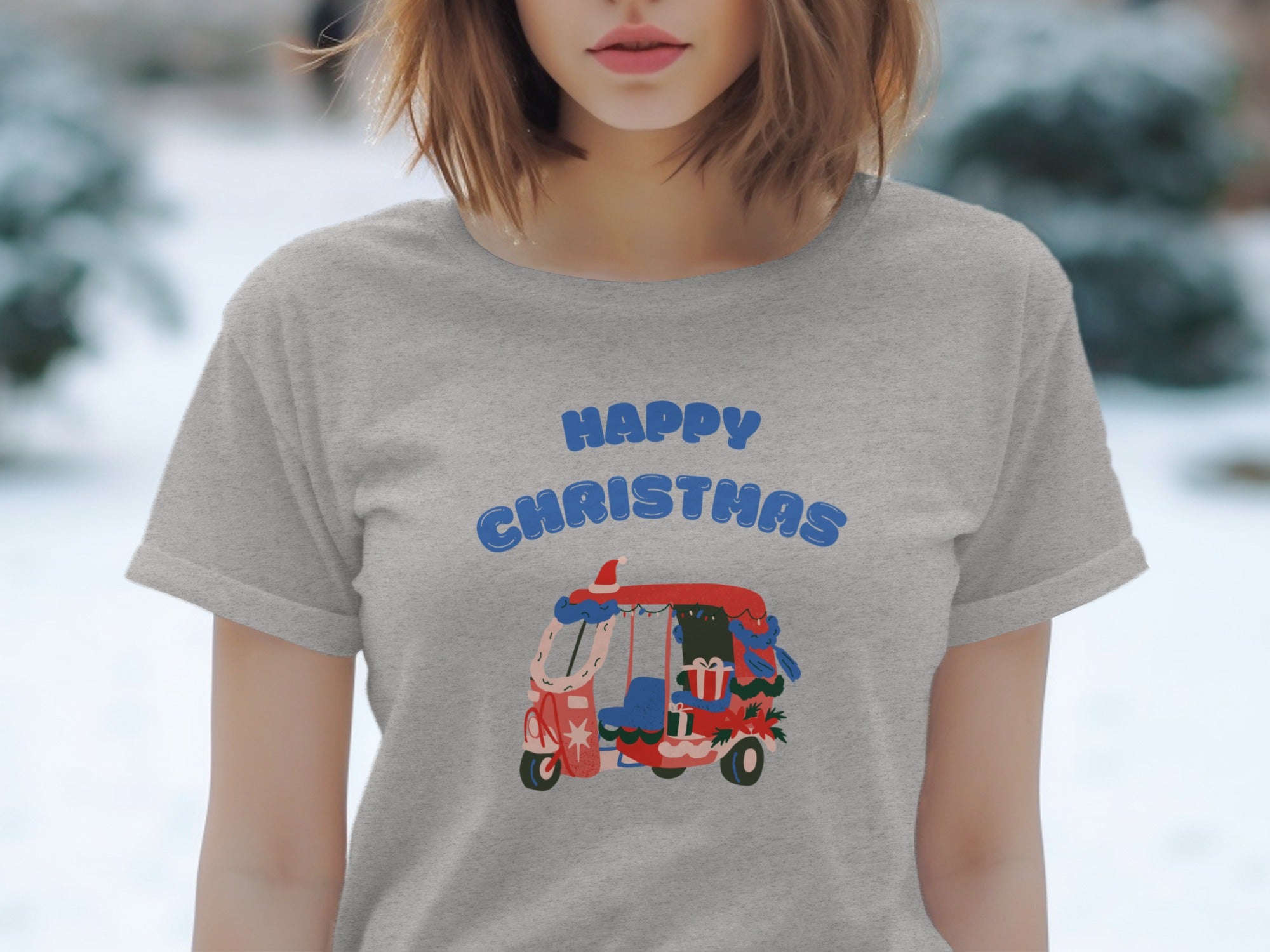 Happy Christhas Apparel with Holiday Design