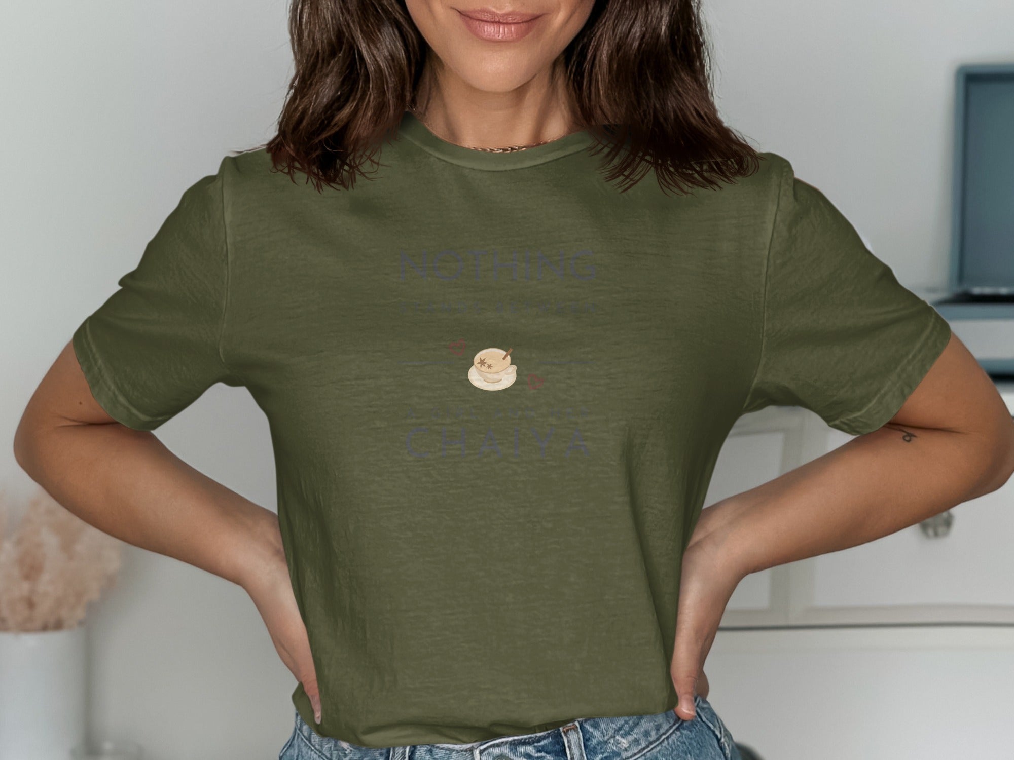 NOTHING COFFEE SAYS CRAY A Graphic T-Shirt