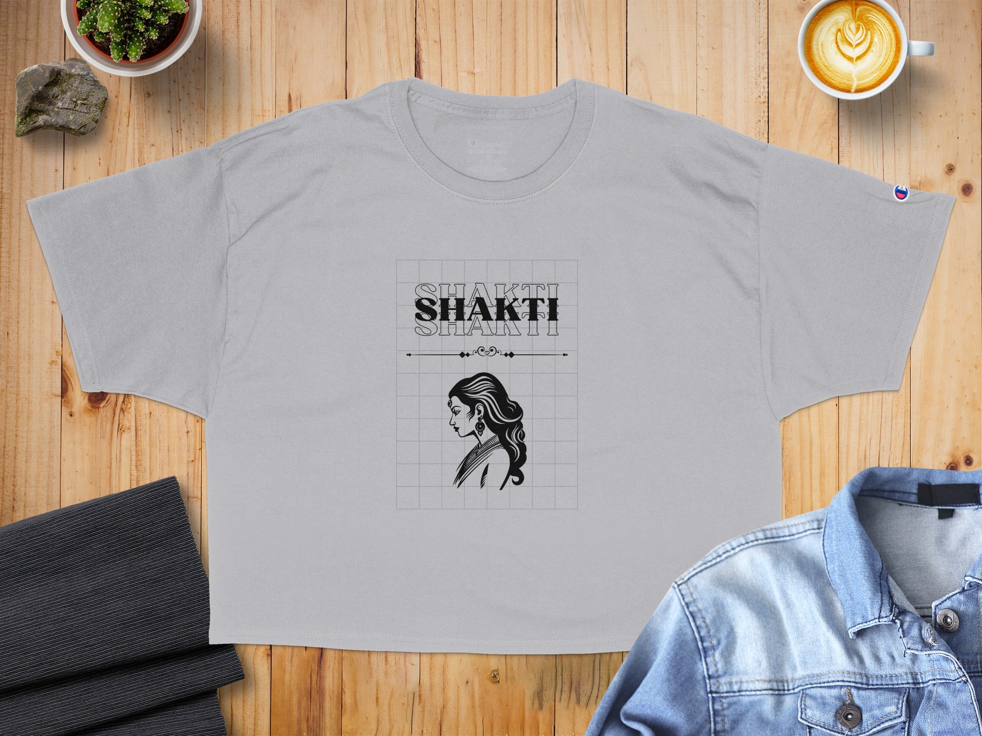 Shakti Graphic Tee with Intricate Design and Style