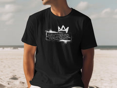 Unique Graphic Tee with Inspirational Quote Design
