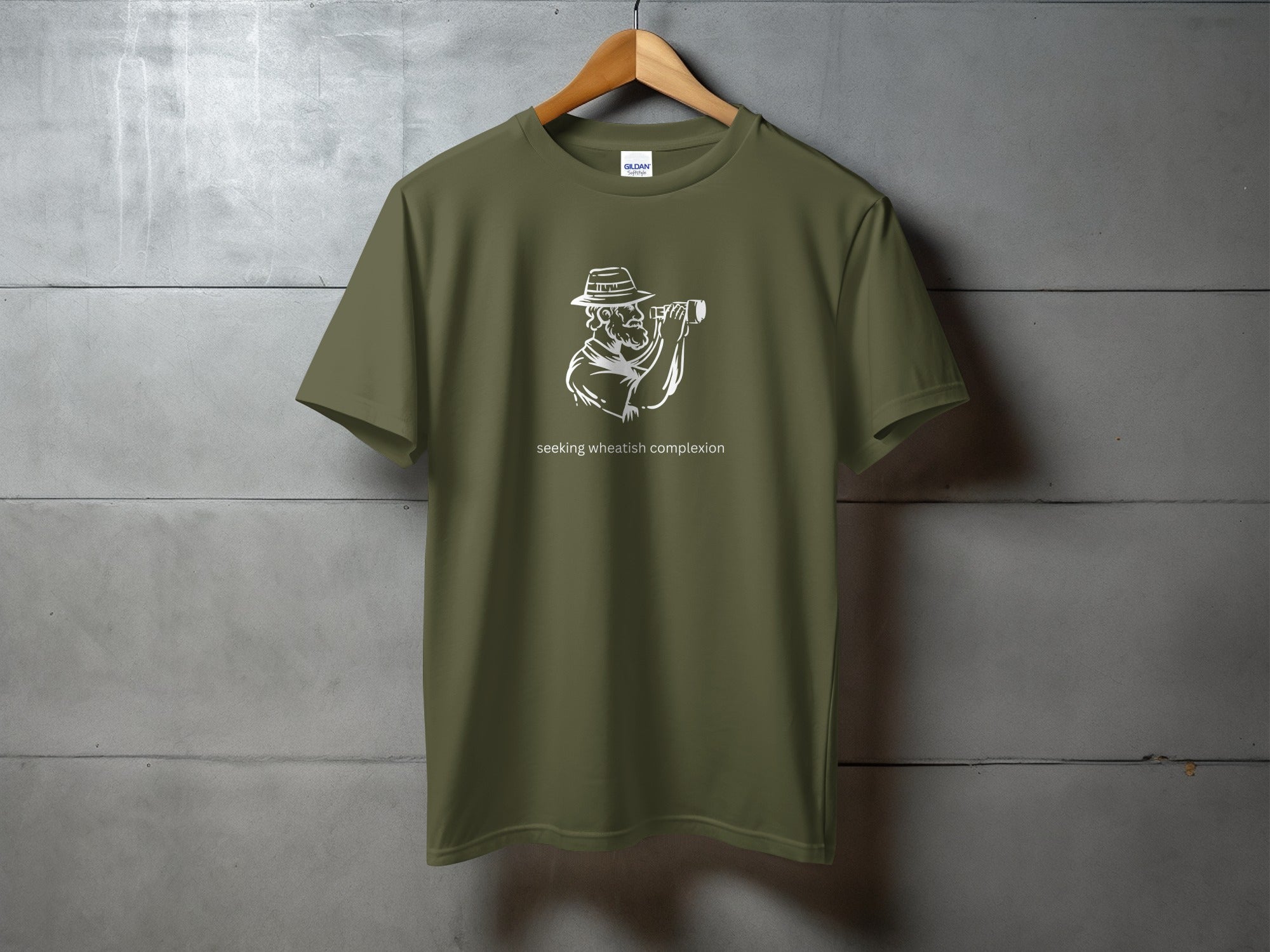 Seeking Wheatish Complexion Graphic T-Shirt Product