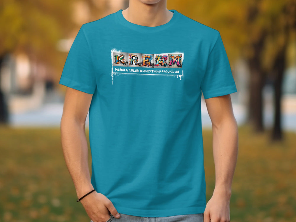 KREAM Shirt with Urban Graffiti Design