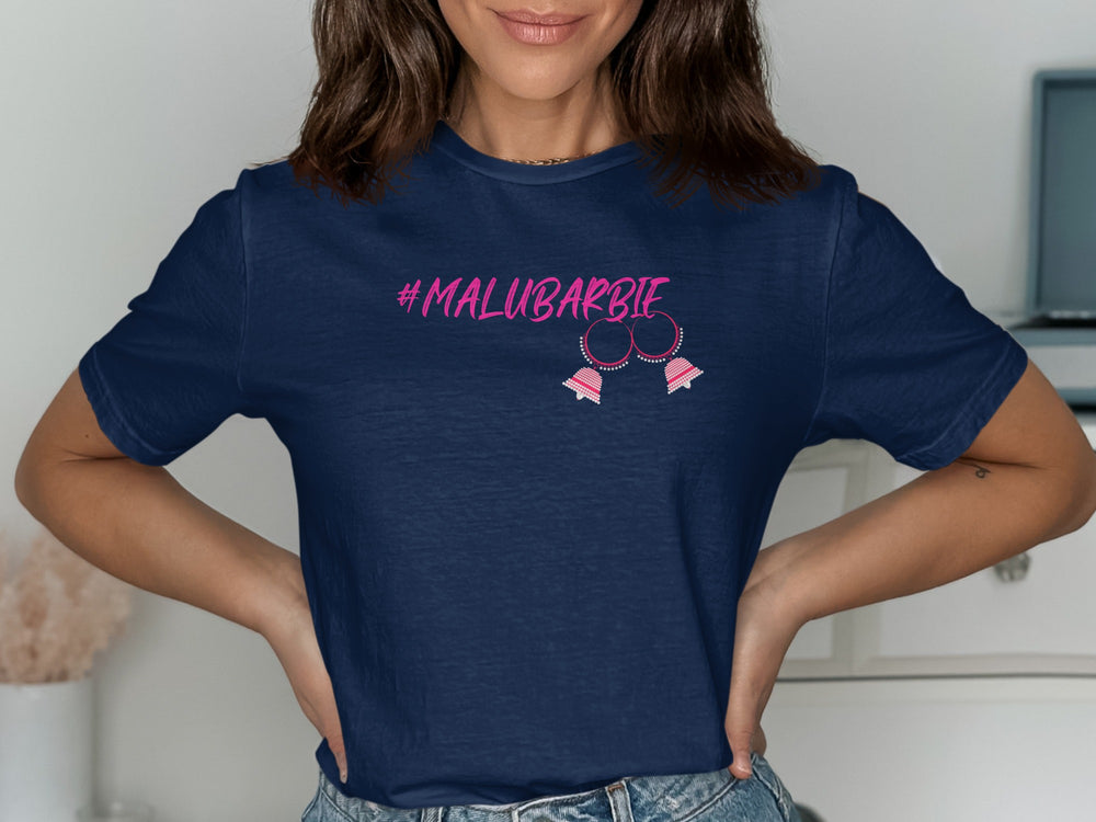 Trendy Malibu Barbie Graphic Tee Shirt Design