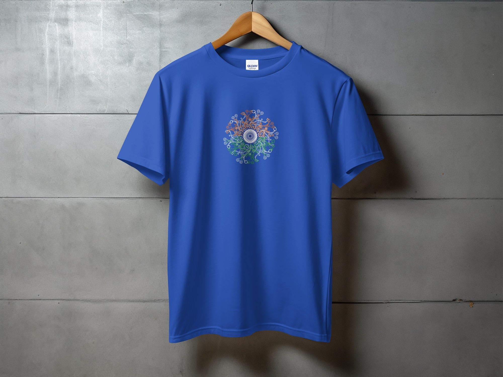 Colorful Mandala Pattern Print T-shirt