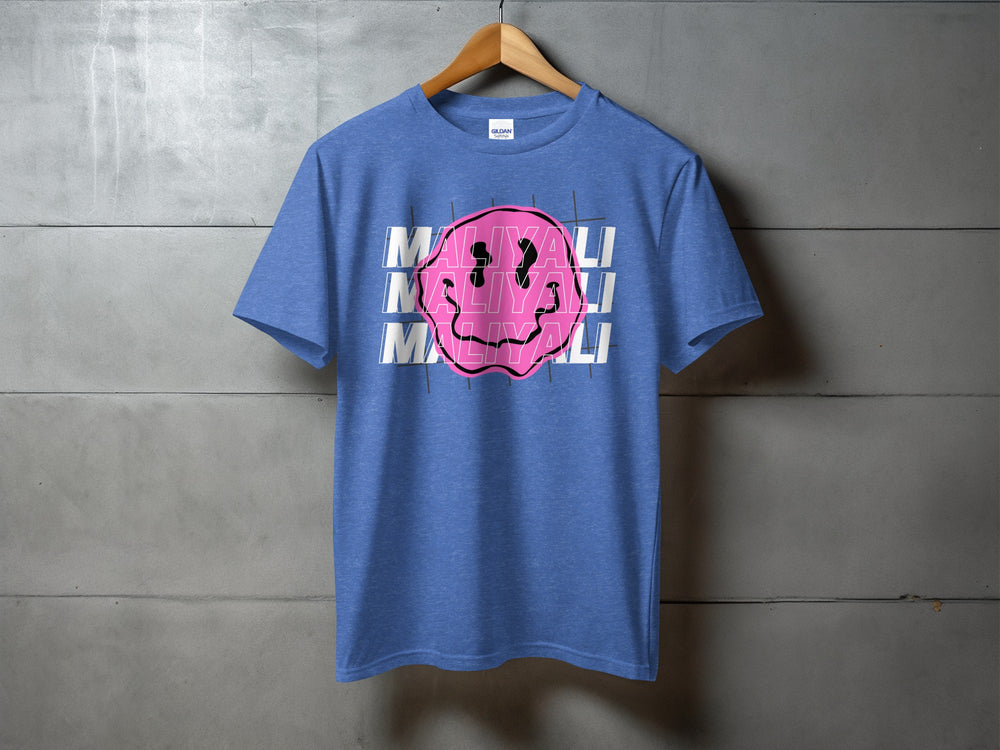 MAYALI Graphic Tee with Bold Pink Print