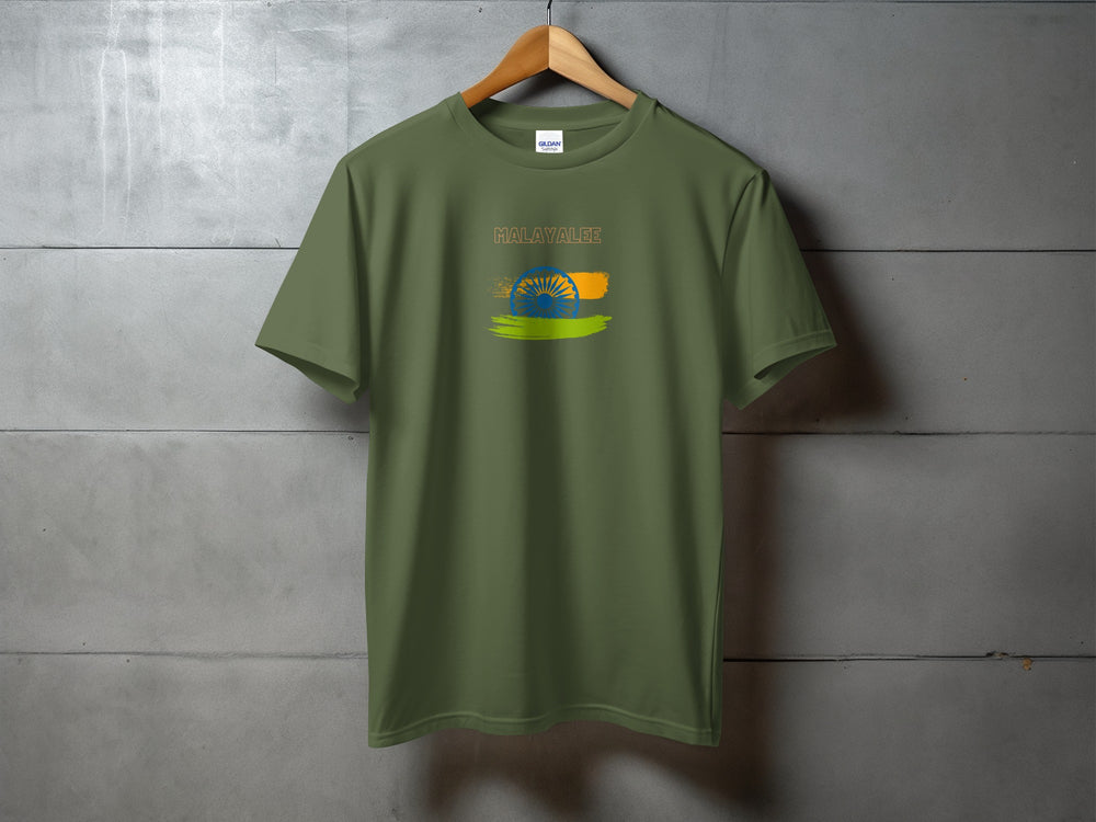 Celebrate India with Vibrant Flag Design T-shirt