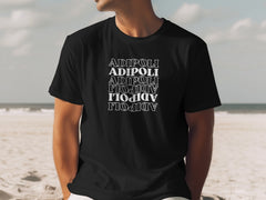 Adipoli Graphic T-Shirt for Casual Beach Style