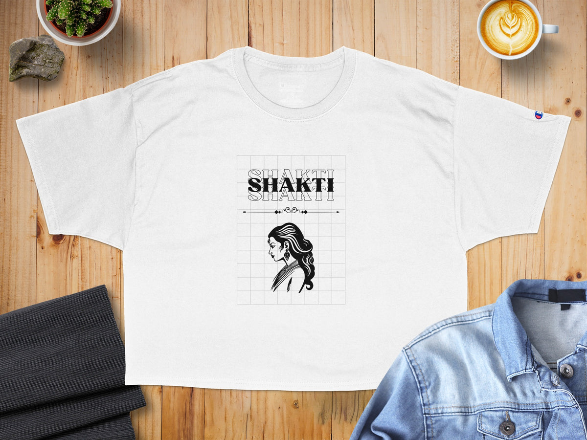 Shakti Graphic Tee with Unique Artistic Design