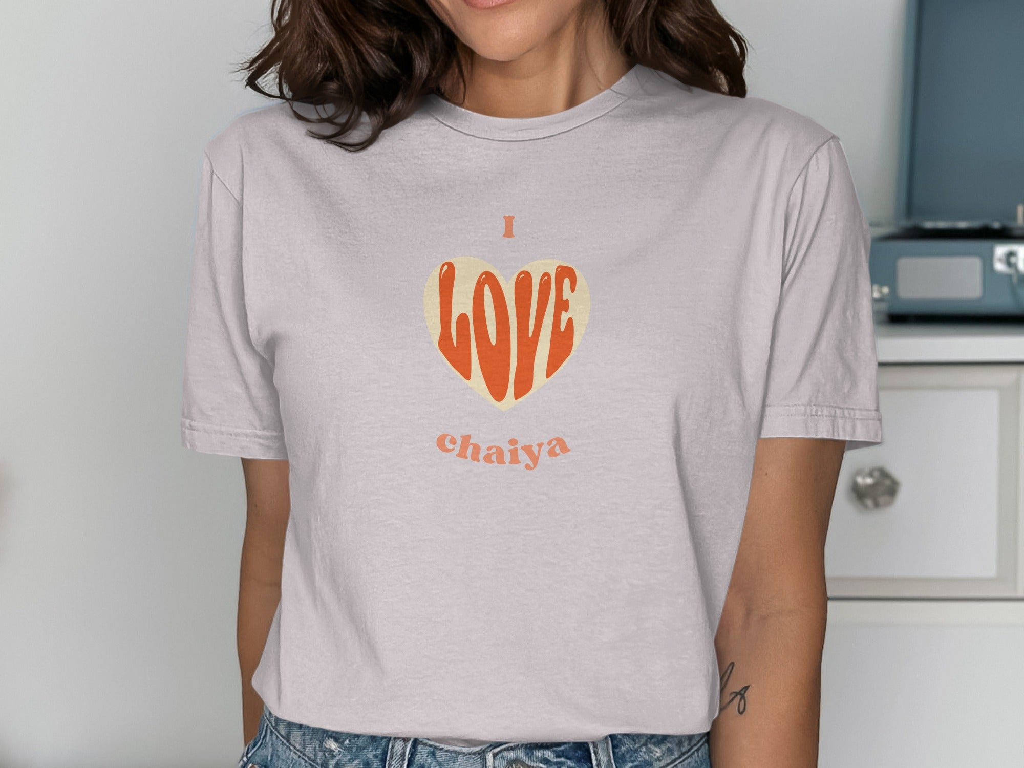 I Love Chaiya Graphic T-Shirt Apparel
