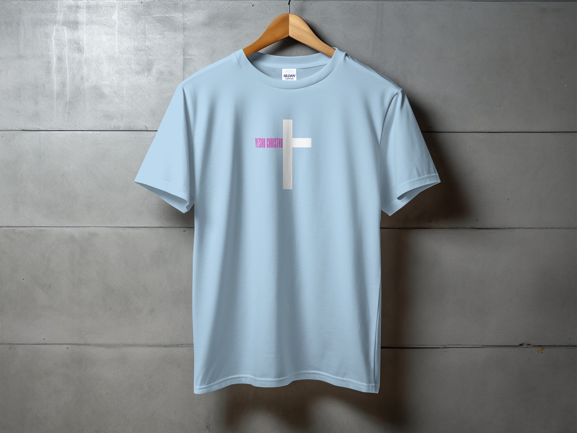 Inspiring Christian Cross Graphic T-shirt for Everyday Wear