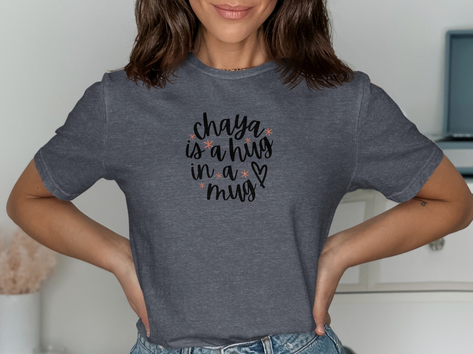 Chaya Is A Hug In A Mug Graphic Women's Shirt
