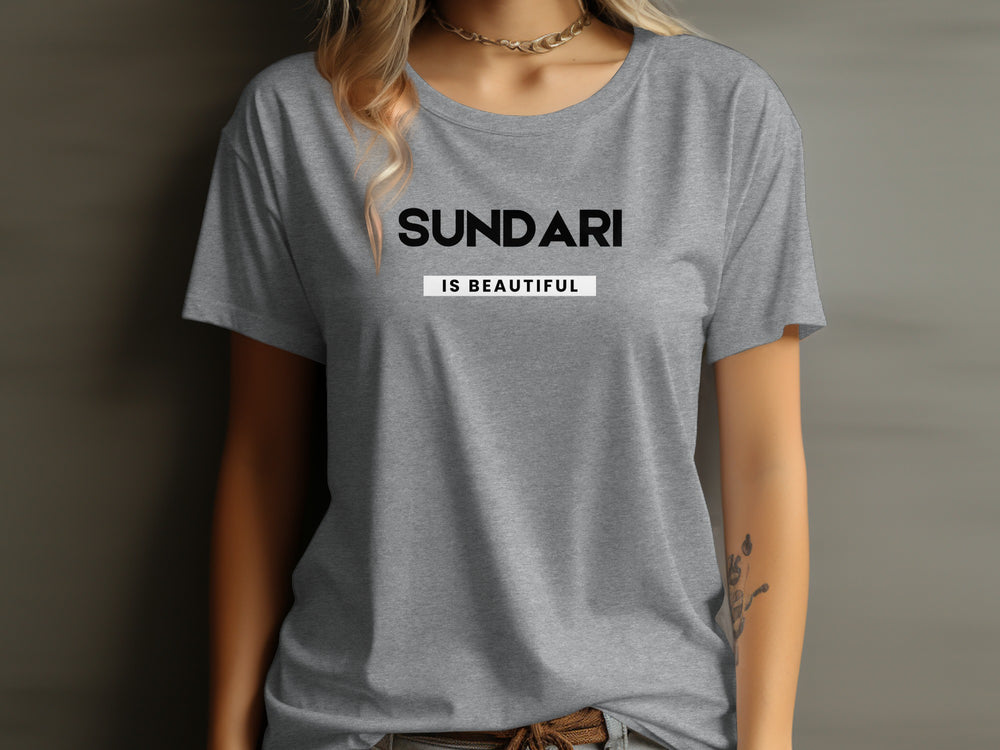 Sundari Is Beautiful Graphic T-Shirt for Women