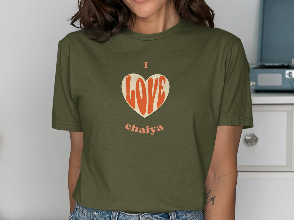 I love Chaiya Heart Graphic Tee