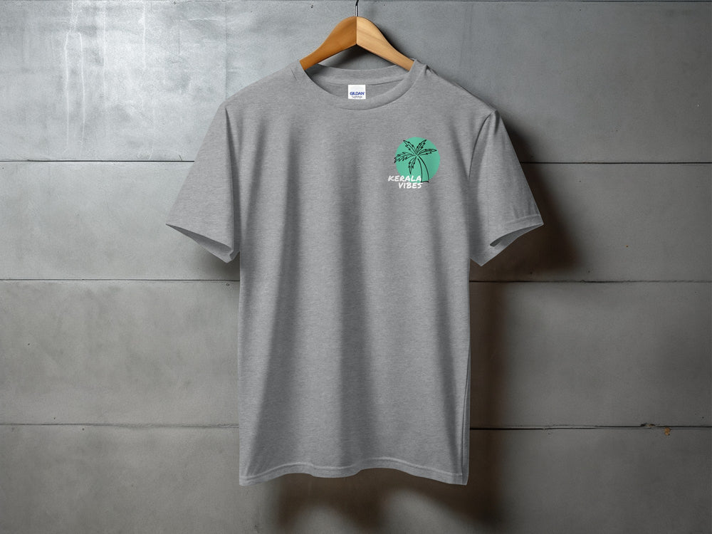 Tropical Graphic Tee with Relaxed Fit T-shirt