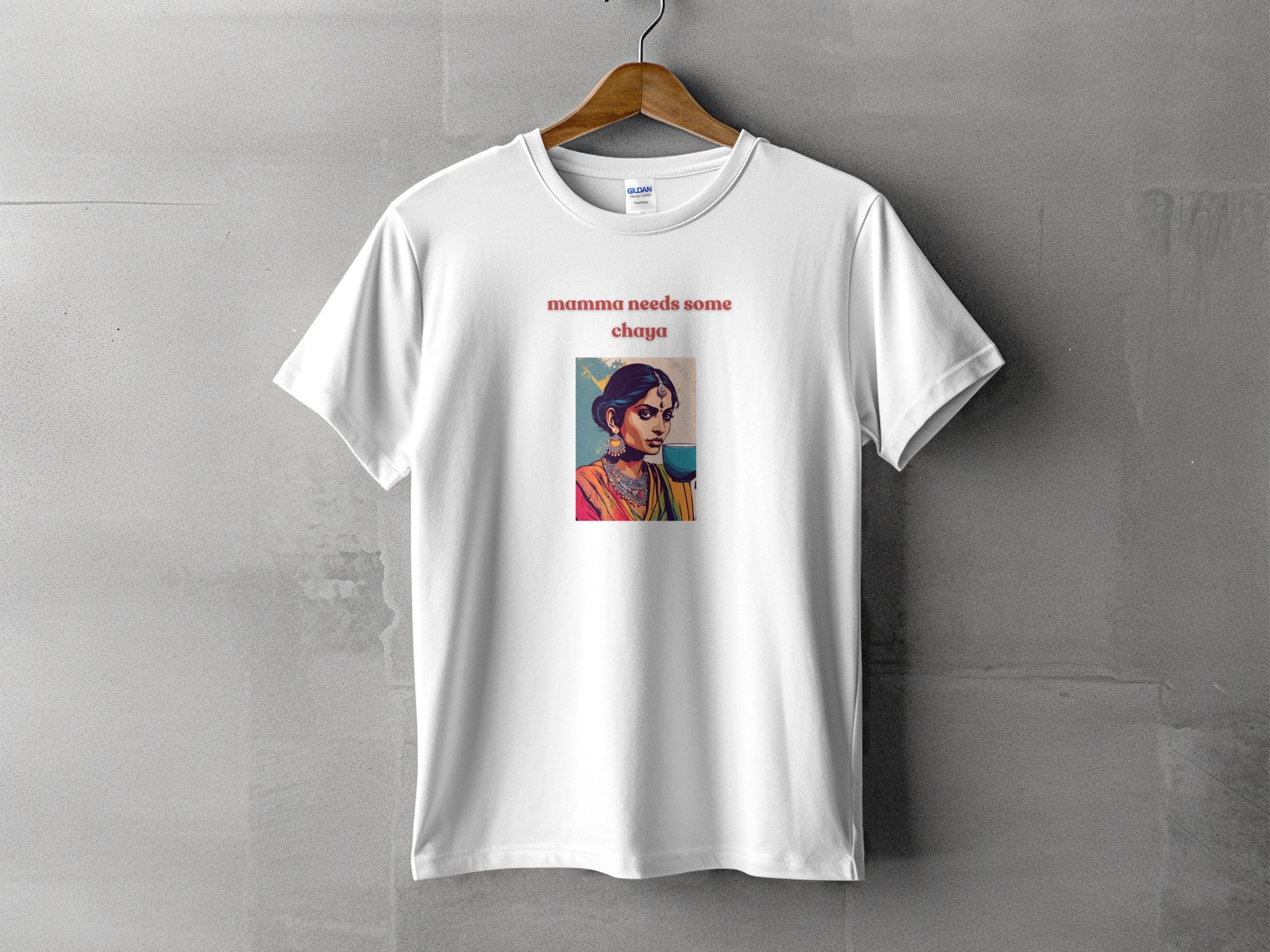 Mamma Needs Some Chaya Printed T-shirt