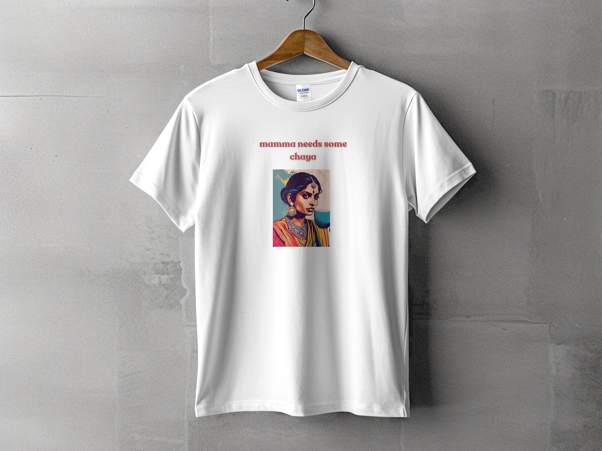 Mamma Needs Some Chaya Printed T-shirt
