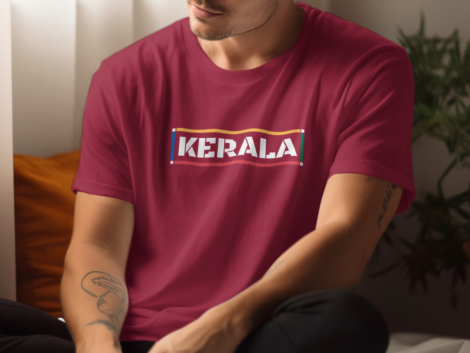 Stylish Kerala Design Tee for Casual Wear