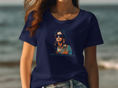 Trendy Hot Malayalee Mom Summer Graphic Tee