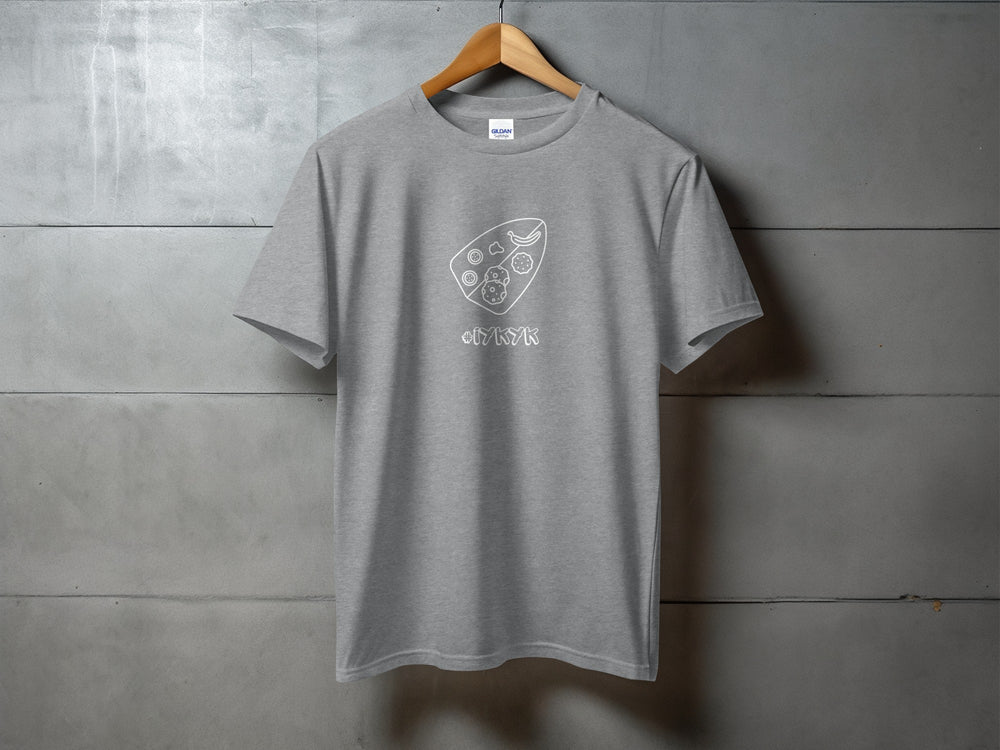 Fun Pizza Design Graphic T-Shirt for Casual Wear